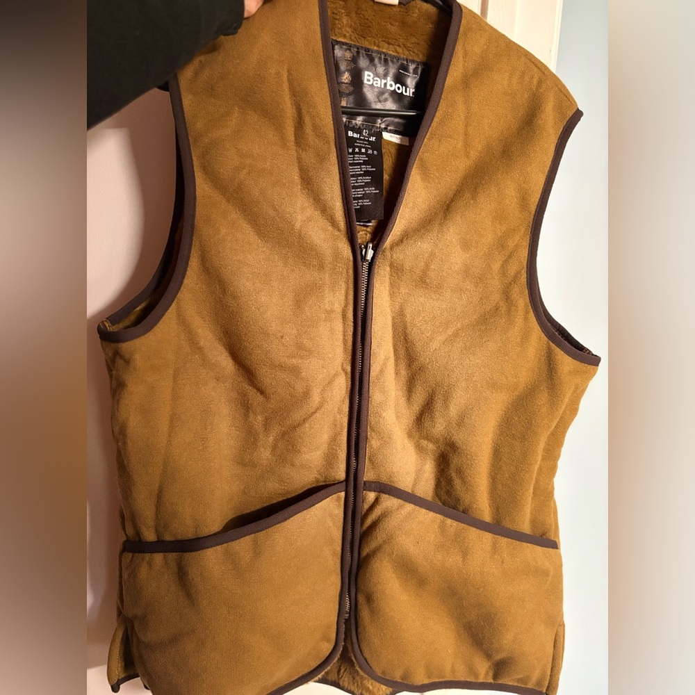 Men’s Barbour Warm Pile Liner Vest size 42
